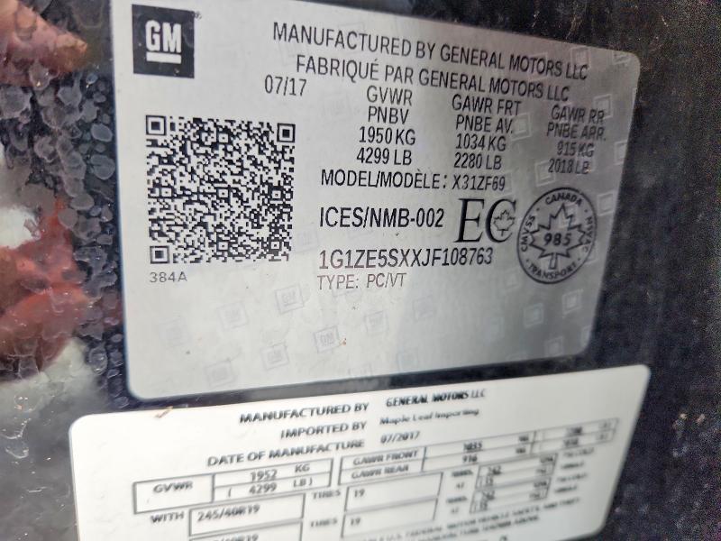 2018 Chevrolet Malibu Premier