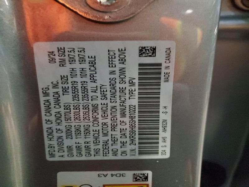 2025 Honda Cr-v Sport Touring