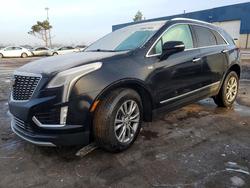 Salvage cars for sale from Copart Woodhaven, MI: 2022 Cadillac XT5 Premium Luxury