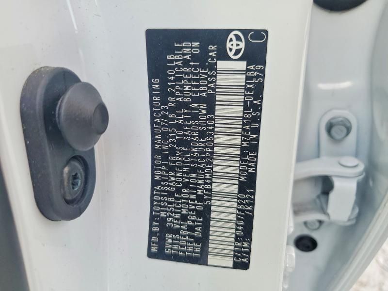 2023 Toyota Corolla le