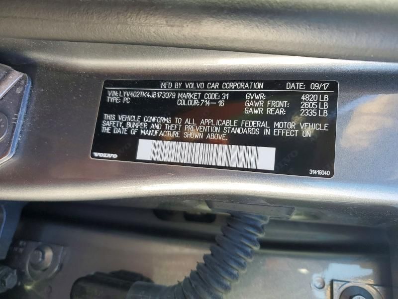 2018 Volvo S60 Inscription