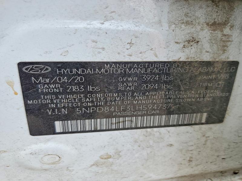 2020 Hyundai Elantra sel