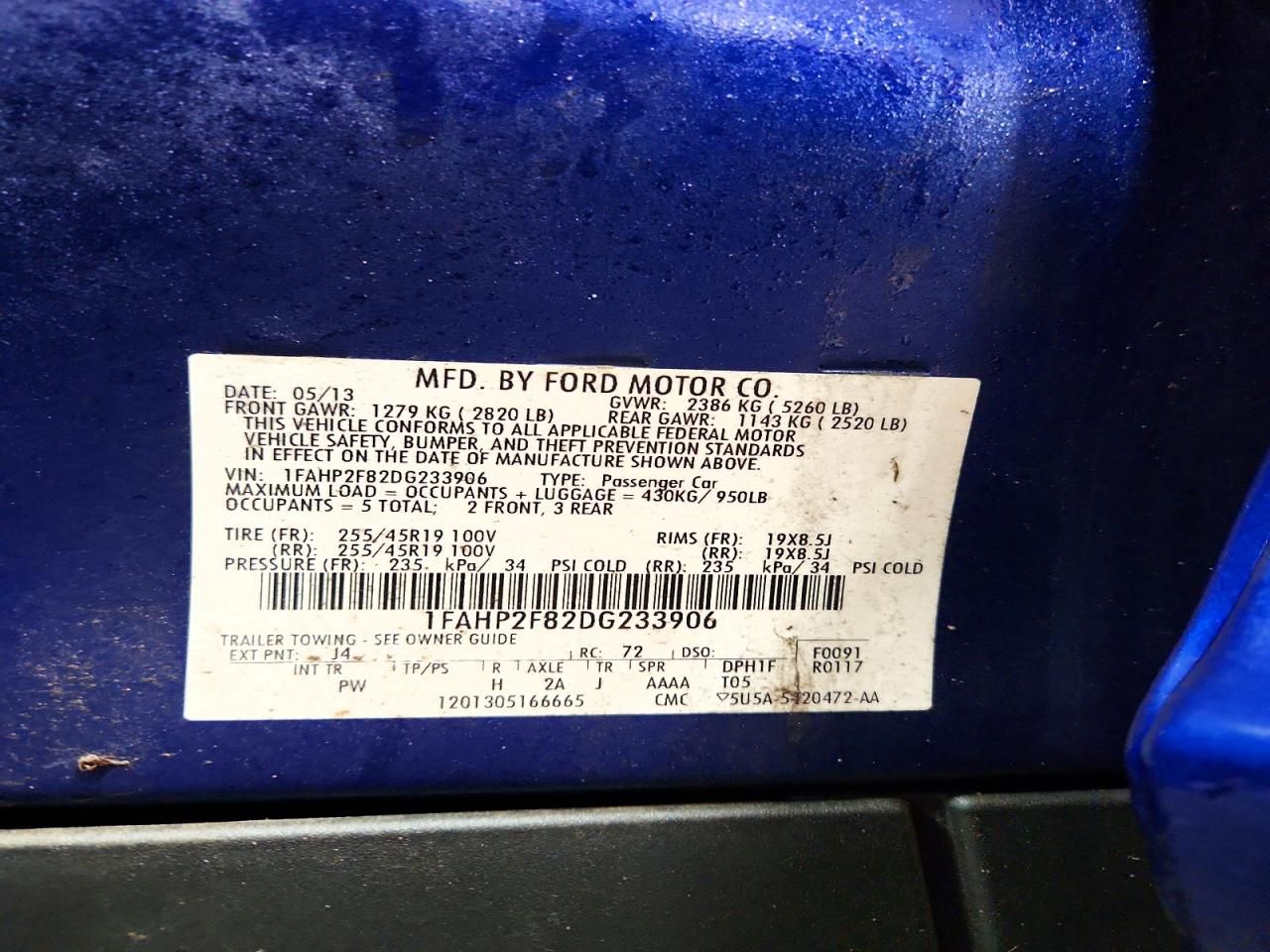 2013 Ford Taurus Limited