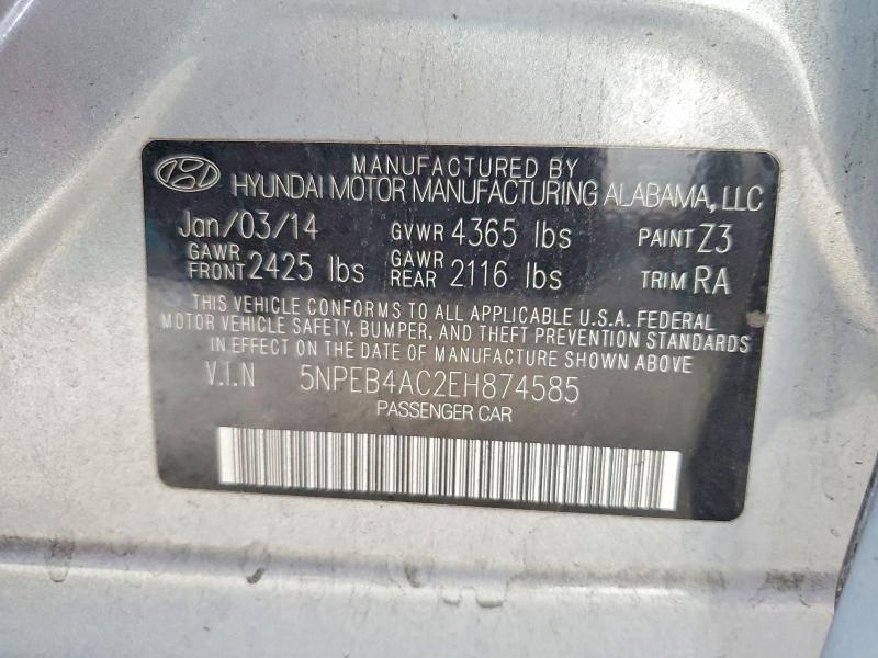 2014 Hyundai Sonata gls
