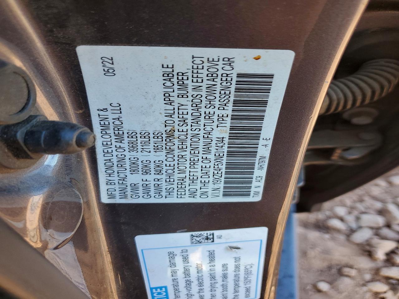 2022 Honda Insight ex
