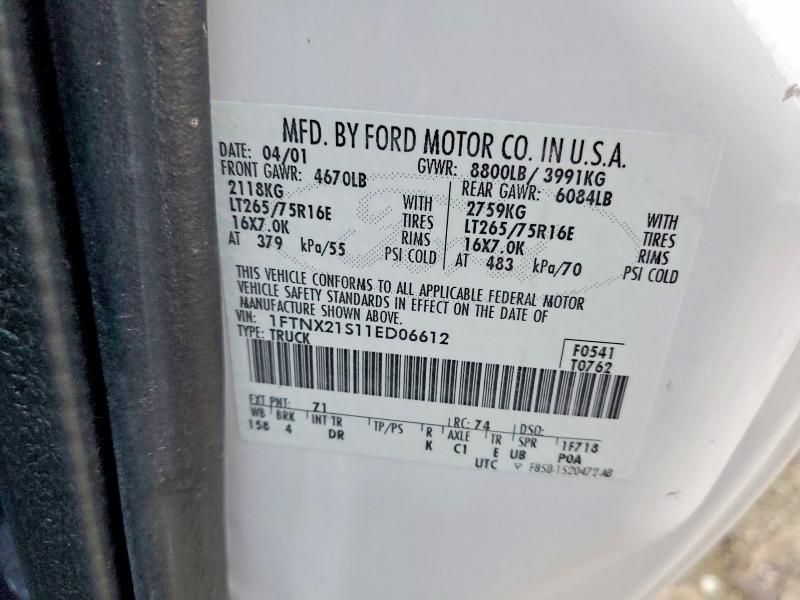 2001 Ford F250 Super Duty