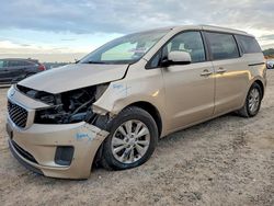 KIA salvage cars for sale: 2016 KIA Sedona lx