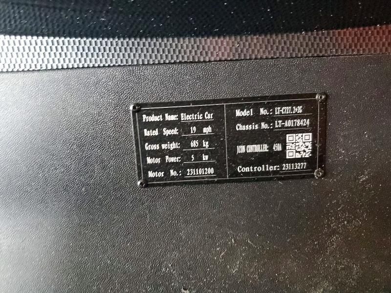 2024 Icon Ev Pure 4 Golf Cart