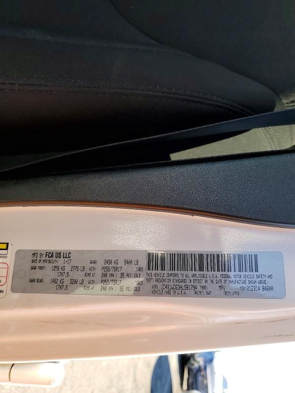 2017 Jeep Wrangler Unlimited Sport