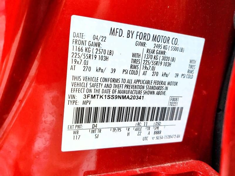 2022 Ford Mustang Mach-e Select