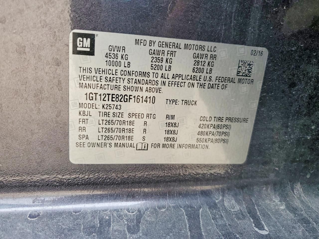 2016 GMC Sierra K2500 slt