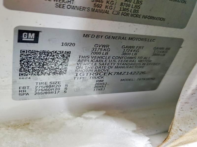 2021 GMC Sierra K1500 Elevation