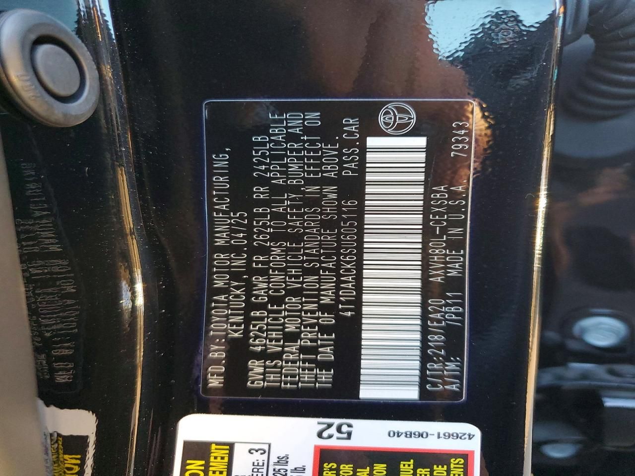 2025 Toyota Camry xse