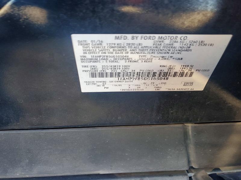 2016 Ford Taurus Limited