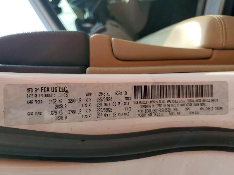 2015 Jeep Grand Cherokee Limited