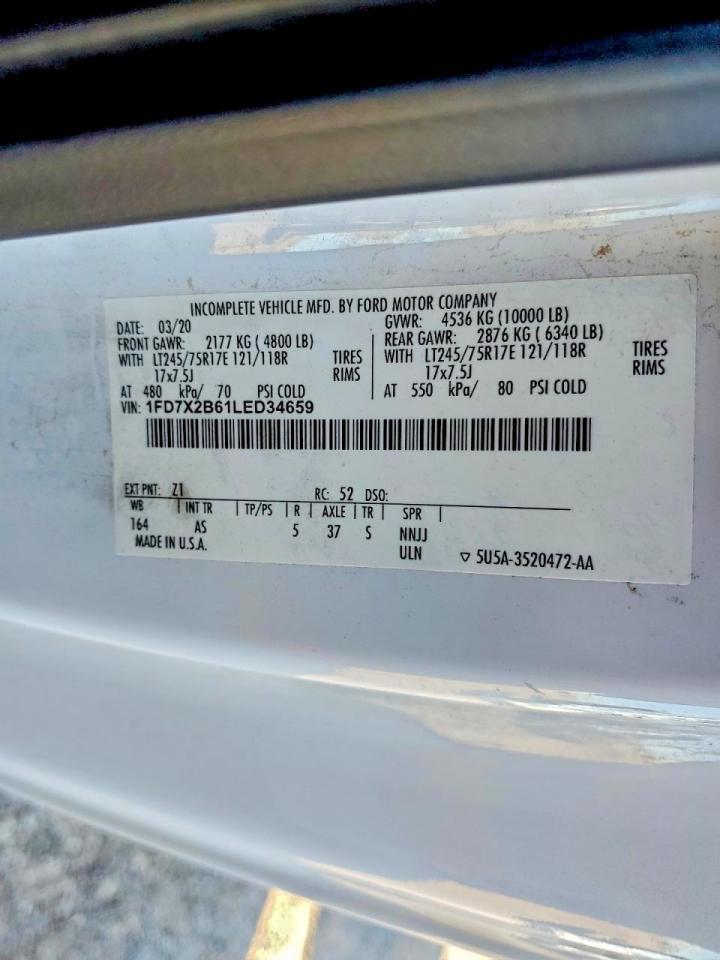 2020 Ford F250 Super Duty Utility / Service Truck