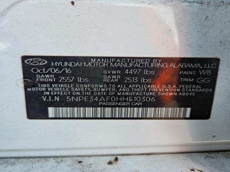 2017 Hyundai Sonata Sport