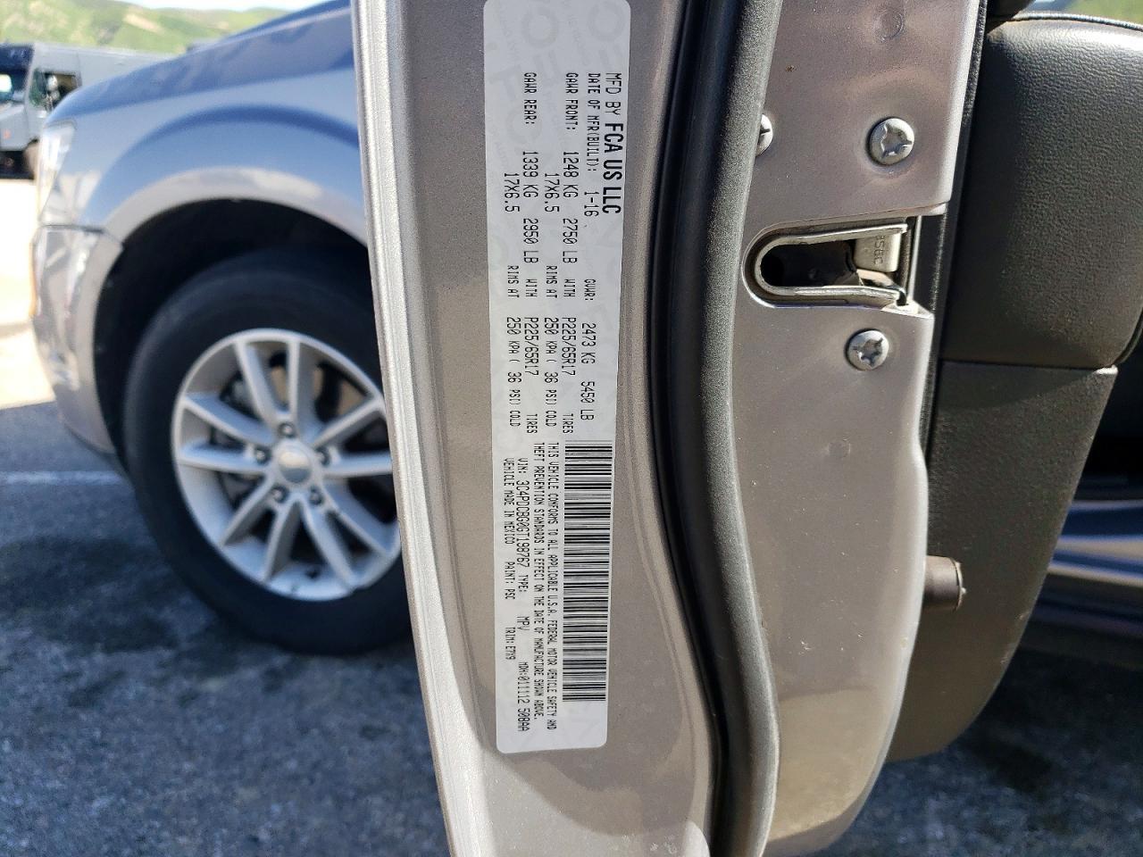 2016 Dodge Journey sxt