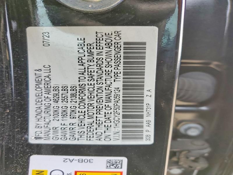 2023 Honda Accord Hybrid Sport