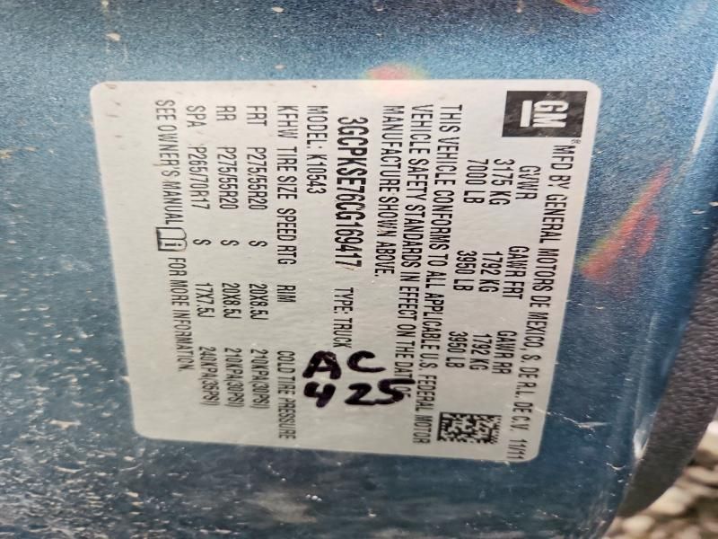 2012 Chevrolet Silverado K1500 lt