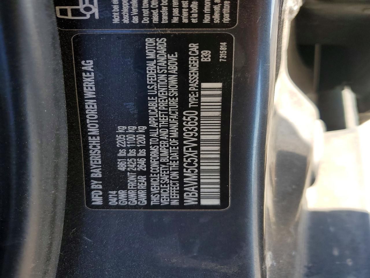 2015 BMW X1 Xdrive35i