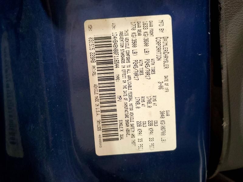 2006 Dodge Durango slt