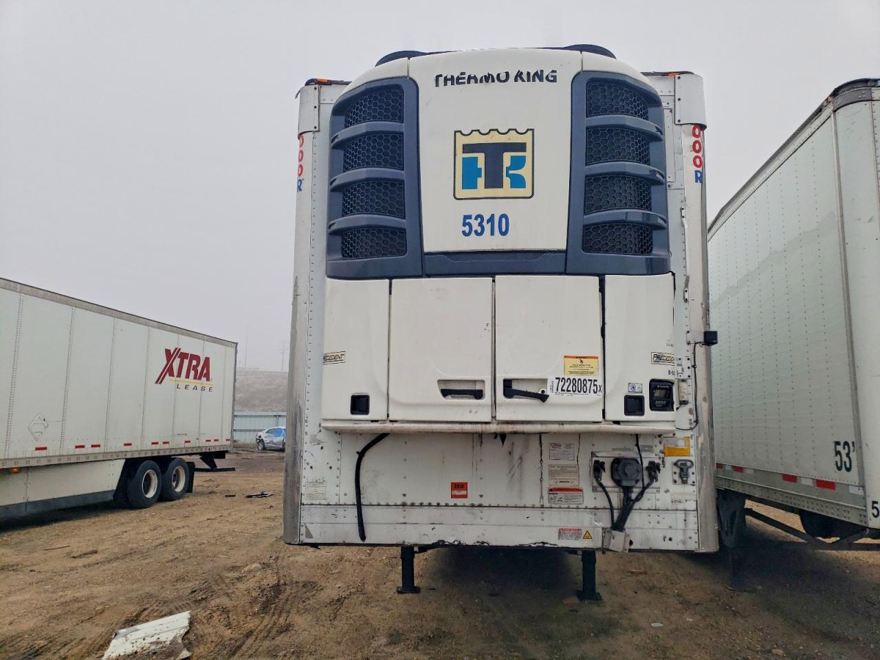 2014 Utility VS2RA Refrigerated Van Trailer