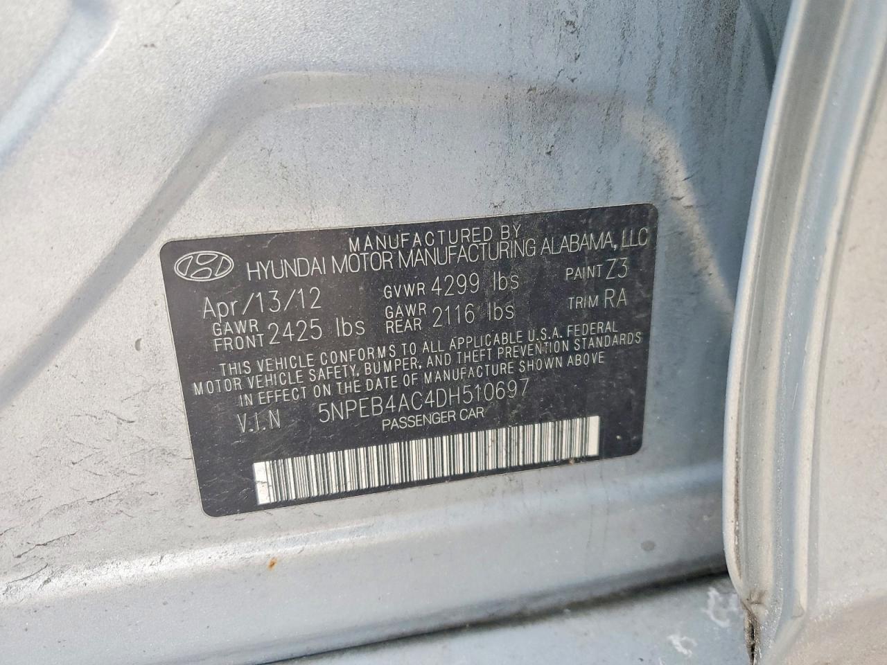 2013 Hyundai Sonata gls