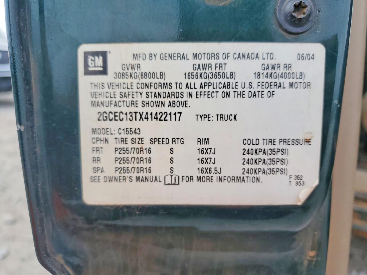 2004 Chevrolet Silverado C1500