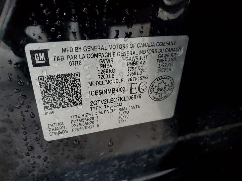 2019 GMC Sierra Limited K1500