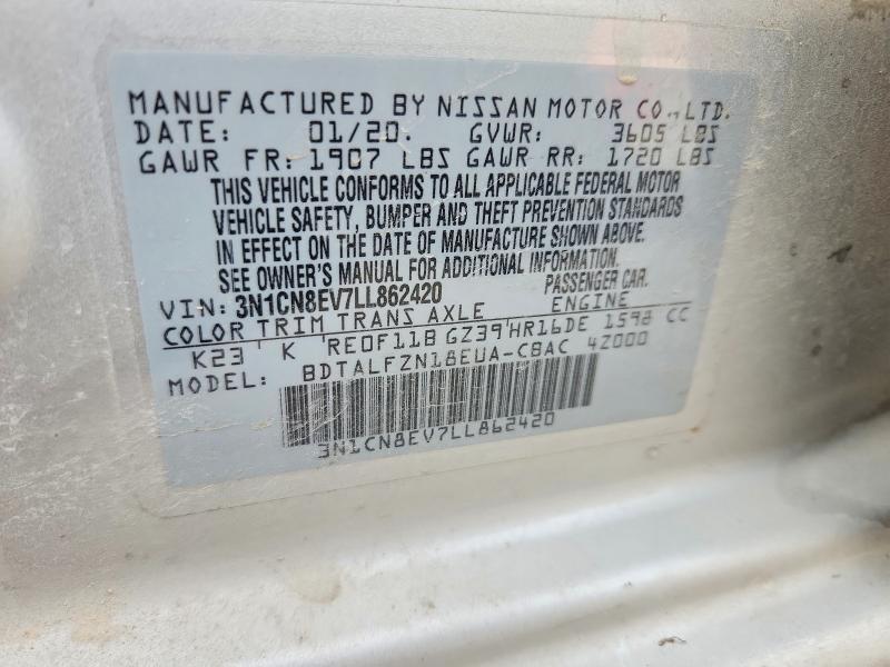 2020 Nissan Versa sv