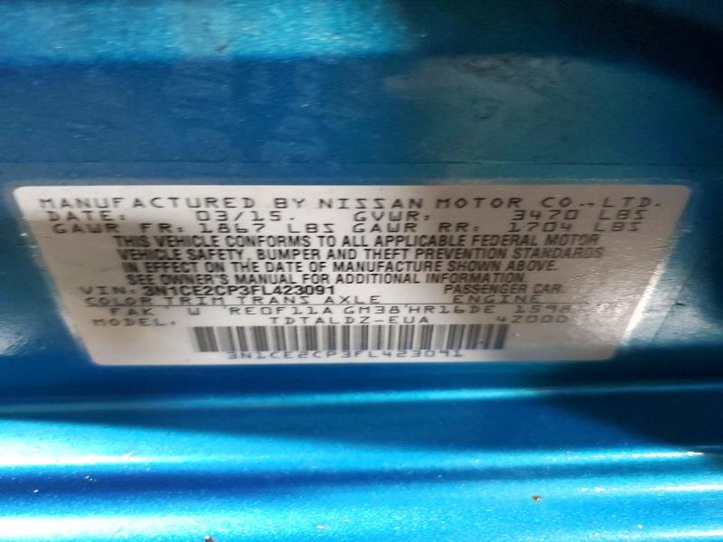 2015 Nissan Versa Note s