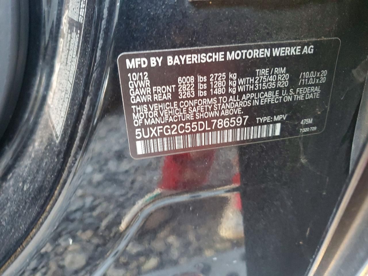 2013 BMW X6 Xdrive35i