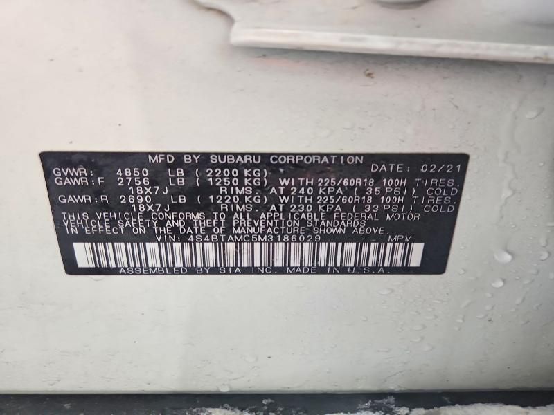 2021 Subaru Outback Limited