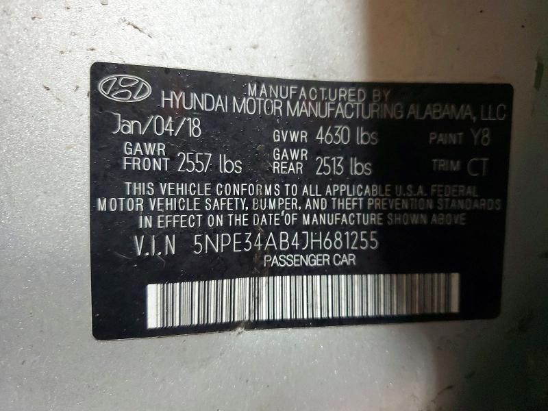 2018 Hyundai Sonata Sport