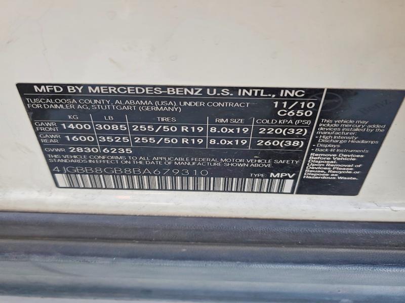 2011 Mercedes-Benz Ml 350 4matic