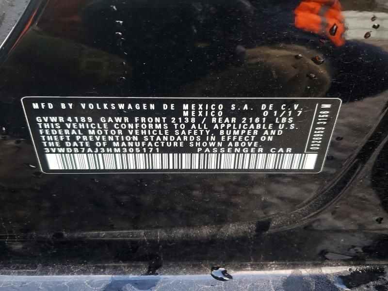 2017 Volkswagen Jetta se