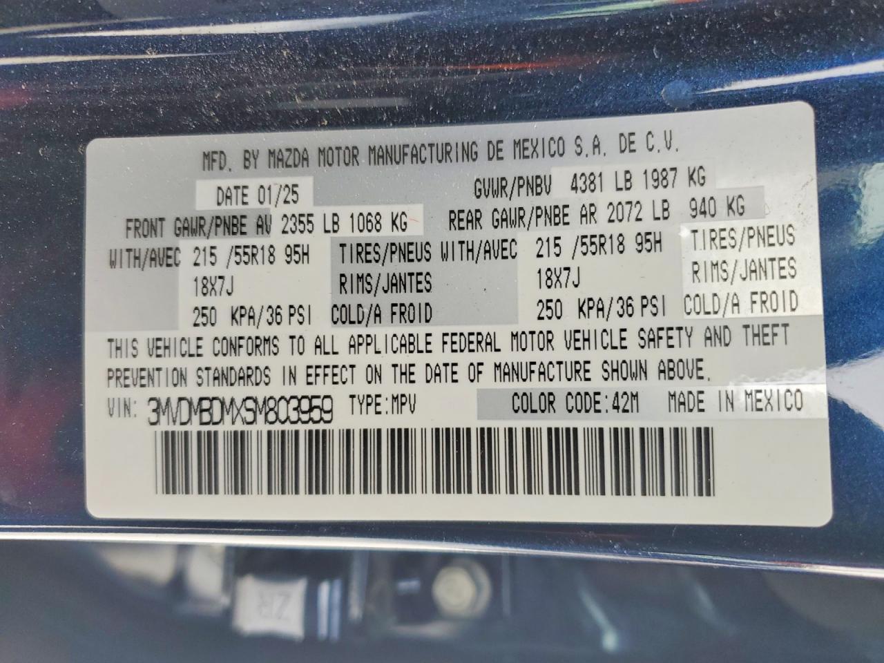 2025 Mazda Cx-30 Premium