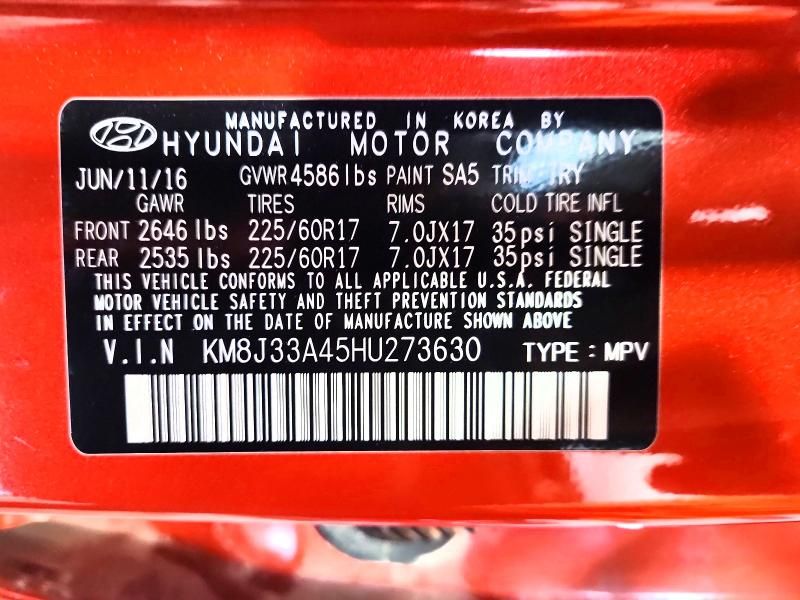 2017 Hyundai Tucson Limited