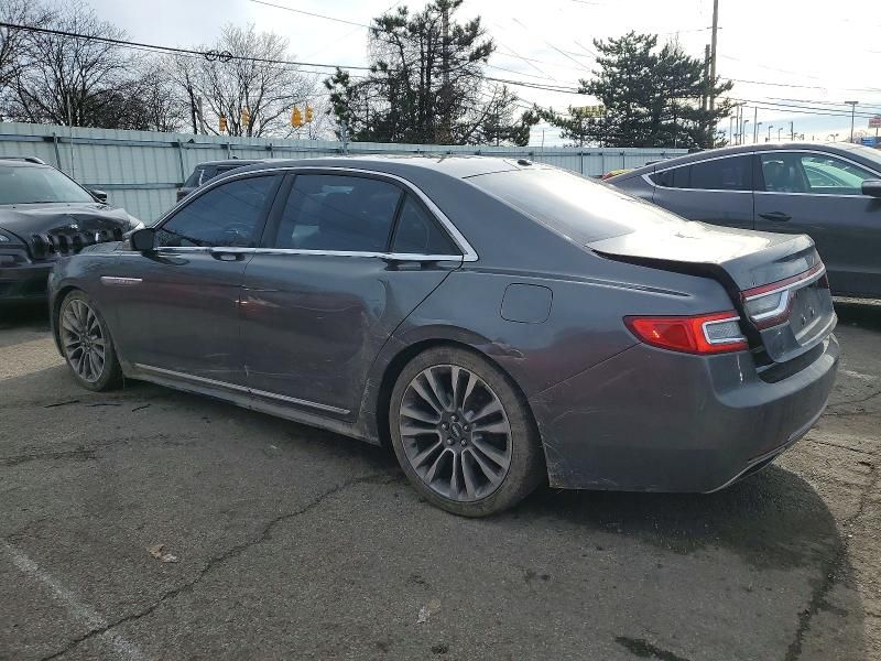 2017 Lincoln Continental Reserve