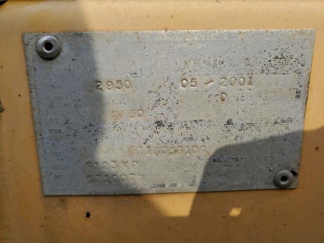 2001 Fenex 2001 Team Fenex Manhole Support Trailer