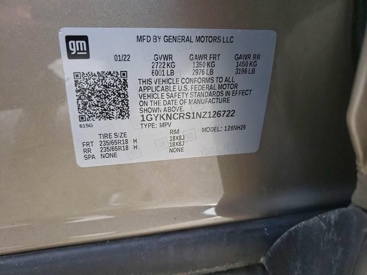 2022 Cadillac XT5 Premium Luxury