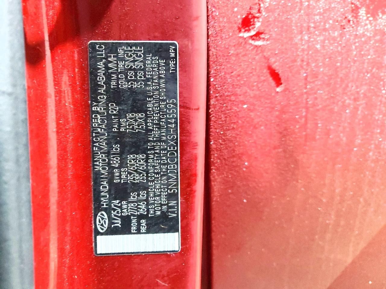 2025 Hyundai Tucson sel