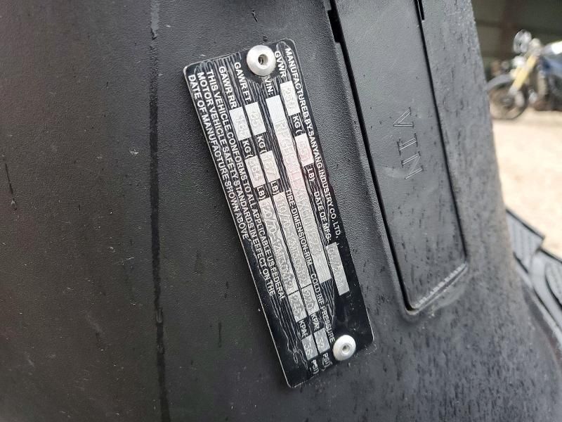 2022 Sany Motorcycle