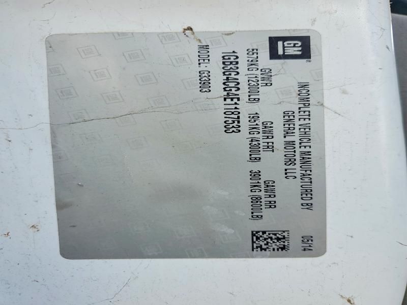 2014 Chevrolet Express box Truck