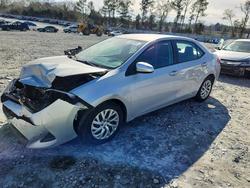 Salvage cars for sale from Copart Byron, GA: 2019 Toyota Corolla l