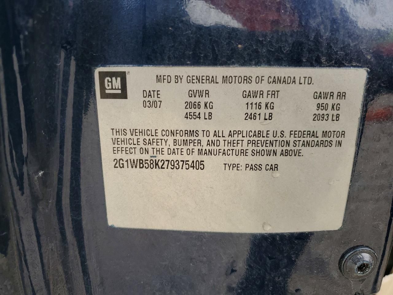 2007 Chevrolet Impala ls