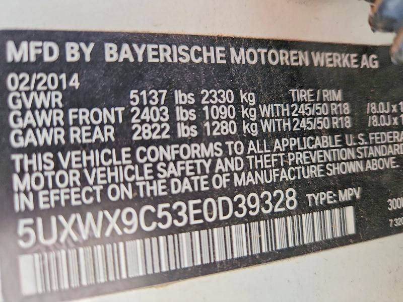 2014 BMW X3 Xdrive28i