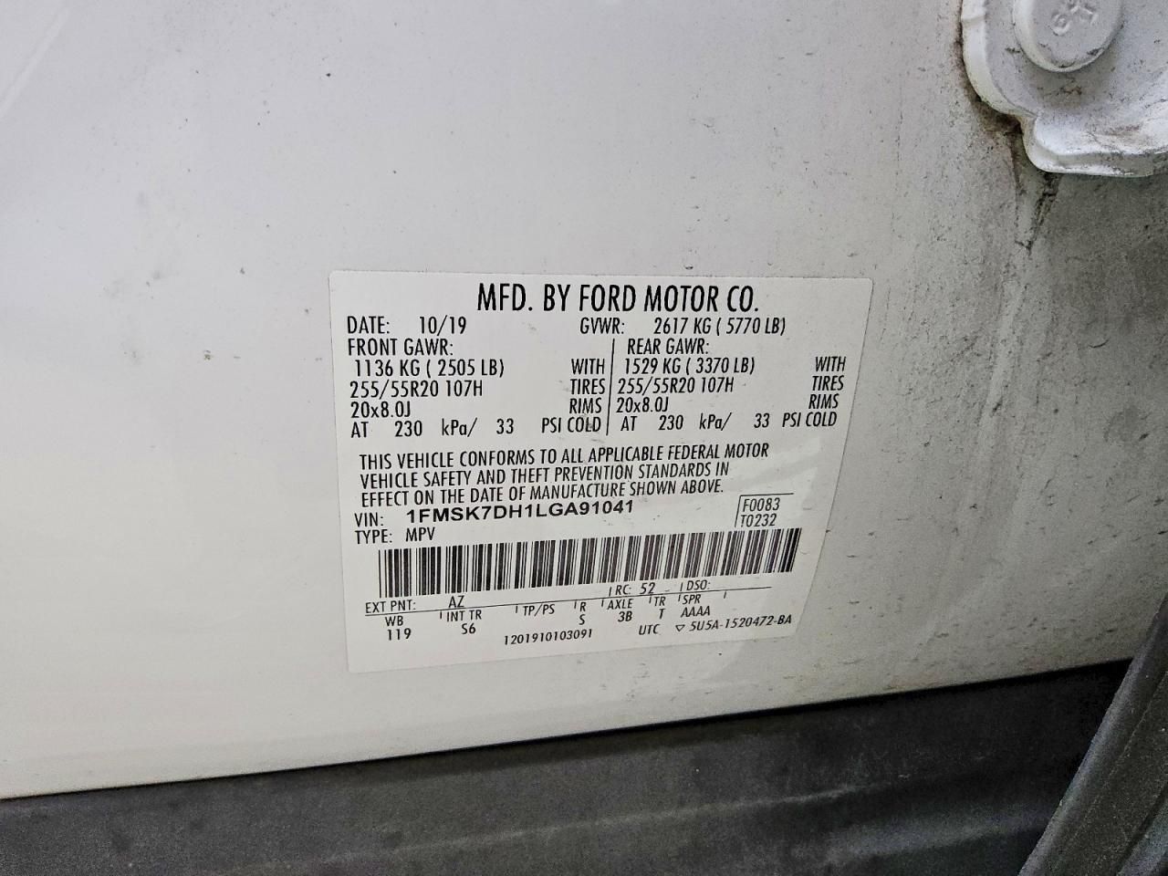 2020 Ford Explorer xlt