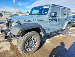 Jeep Wrangler salvage cars for sale: 2015 Jeep Wrangler Unlimited Rubicon